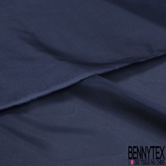 Pongé de soie uni bleu de rêve