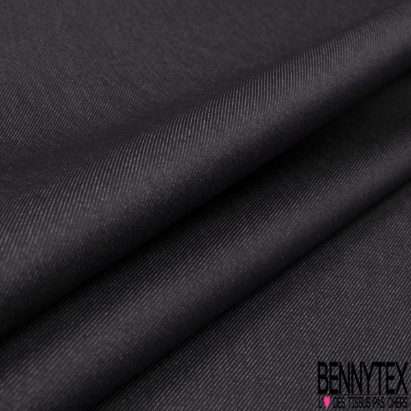 Denim jeans coton nylon élasthanne lourd noir grisé