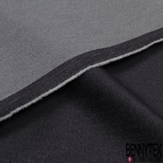 Denim jeans coton nylon élasthanne lourd noir grisé