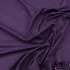 Voile de Coton uni chocolat