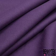 Voile de Coton uni chocolat