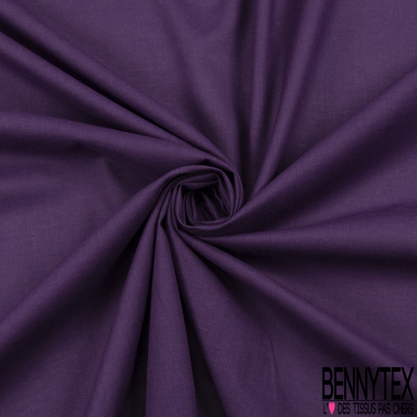 Voile de Coton uni chocolat