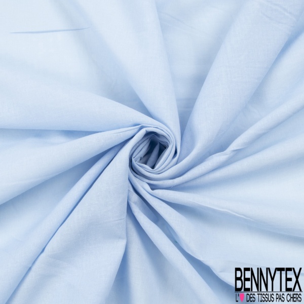 Voile de Coton uni argent brillant
