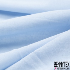 Voile de Coton uni argent brillant