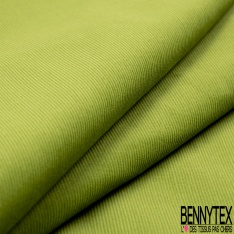 Velours deux milles raies uni citron foncé