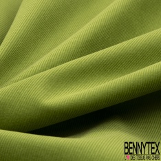 Velours deux milles raies uni citron foncé