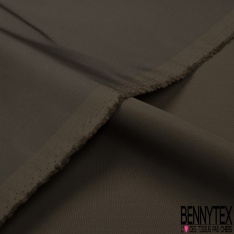 Coupon 3m taffetas polyester uni demi ottoman violet rôsatre