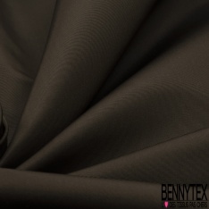 Coupon 3m taffetas polyester uni demi ottoman violet rôsatre