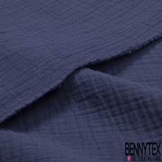 Coton double gaze uni chicorée
