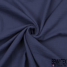 Coton double gaze uni chicorée