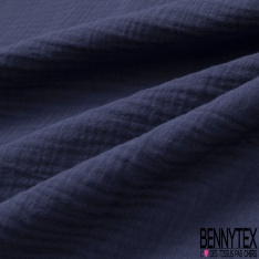 Coton double gaze uni chicorée