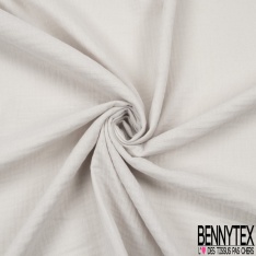 Coton double gaze uni matin velouté