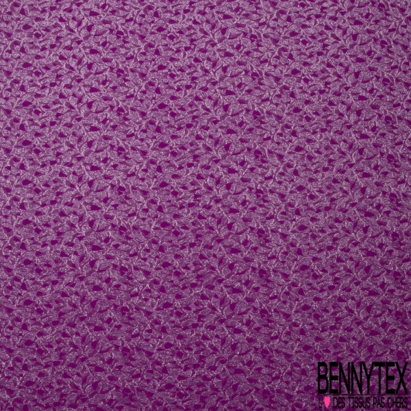 Polyamide élasthanne lingerie motif losange abstrait gaufré orange épicée lurex or