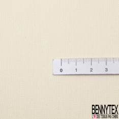 Toile de Coton effet Grain coloris Camel
