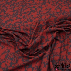 Fibranne viscose simple base cachemire imprimé rayure fantaisie amérindien horizontale multicolore et noir et blanc