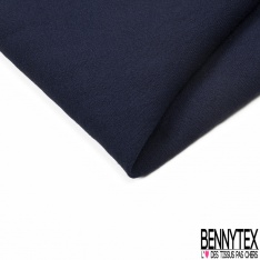 Sergé viscose polyester tailleur blanc discret fin et fluide