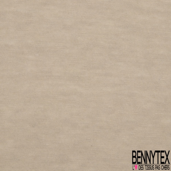 Jersey viscose gratté fin uni gris glacier petite laize