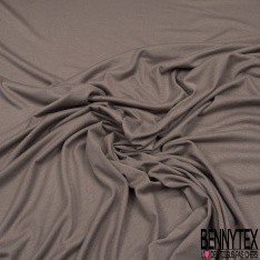 Jersey viscose uni taupe clair