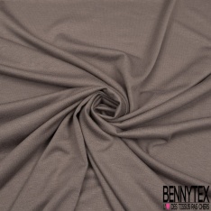 Jersey viscose uni taupe clair