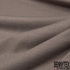 Jersey viscose uni taupe clair