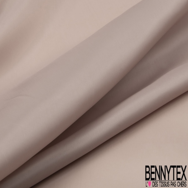 Coupon 3m Doublure polyester fine bleu de gris