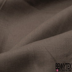 Lin laqué uni noir corbeau