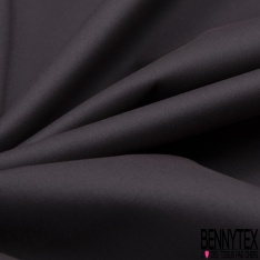 Satin de soie coton élasthanne uni thé
