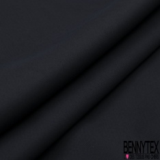 Gabardine de coton sergé élasthanne uni limousine touché peau de pêche