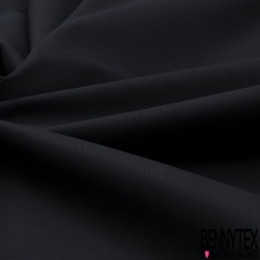 Gabardine de coton sergé élasthanne uni limousine touché peau de pêche