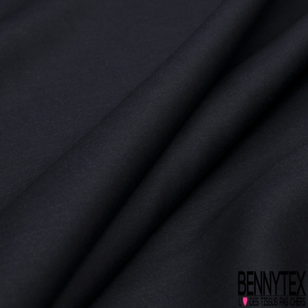 Drap de laine polyester costume uni tabac