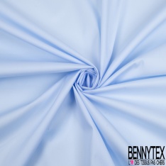 Popeline coton coloris blanc optique semi rigide