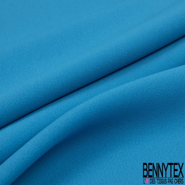Coupon 3 m Crêpe caddy viscose acétate fluide uni bison