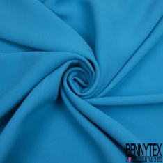 Coupon 3 m Crêpe caddy viscose acétate fluide uni bison