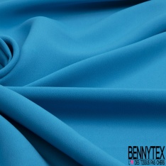 Coupon 3 m Crêpe caddy viscose acétate fluide uni bison