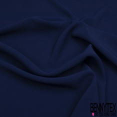 Crêpe caddy viscose fluide uni lagon
