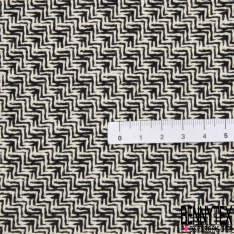 Coupon 3m coton natté quadrillage marine bronze florentin olive jaune fluo