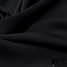 Crêpe caddy viscose fluide uni cobalt