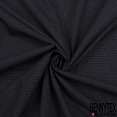 Piqué de coton fantaisie lourd uni gris anthracite