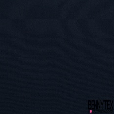 Crêpe drap de soie uni bleu insigne