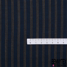 Drap de laine costume fin uni eclipse totale