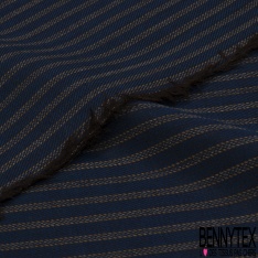 Drap de laine costume fin uni eclipse totale