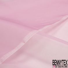 Organza de soie pétale de rose