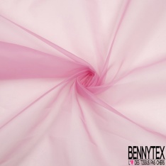 Organza de soie pétale de rose