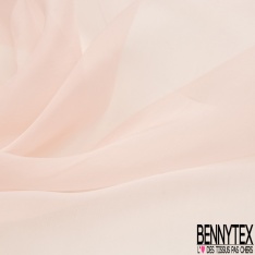 Organza de soie café
