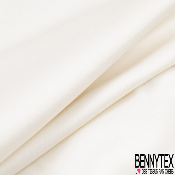 Drap de laine soie fin élasthanne costume satiné uni huile d'amande