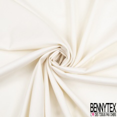 Drap de laine soie fin élasthanne costume satiné uni huile d'amande