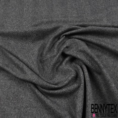 Laine chevron beige et taupe