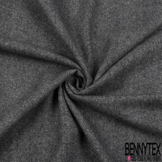 Laine chevron beige et taupe