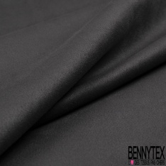 Scuba Néoprène Suédine Double Face Couleur Anthracite