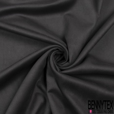 Scuba Néoprène Suédine Double Face Couleur Anthracite